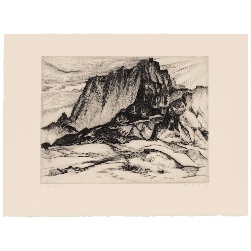Ben (Robert Benjamin) Norris (1910-2006); A Group of 5 Etchings; - 4