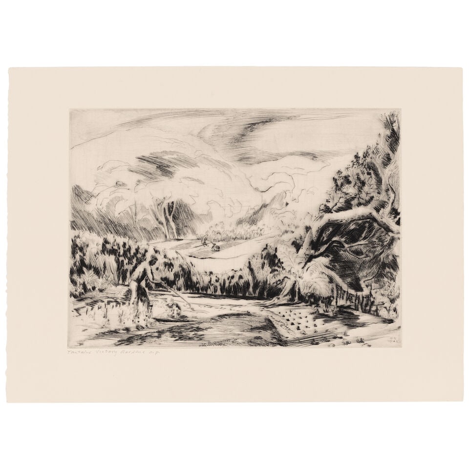 Ben (Robert Benjamin) Norris (1910-2006); A Group of 5 Etchings; - 5