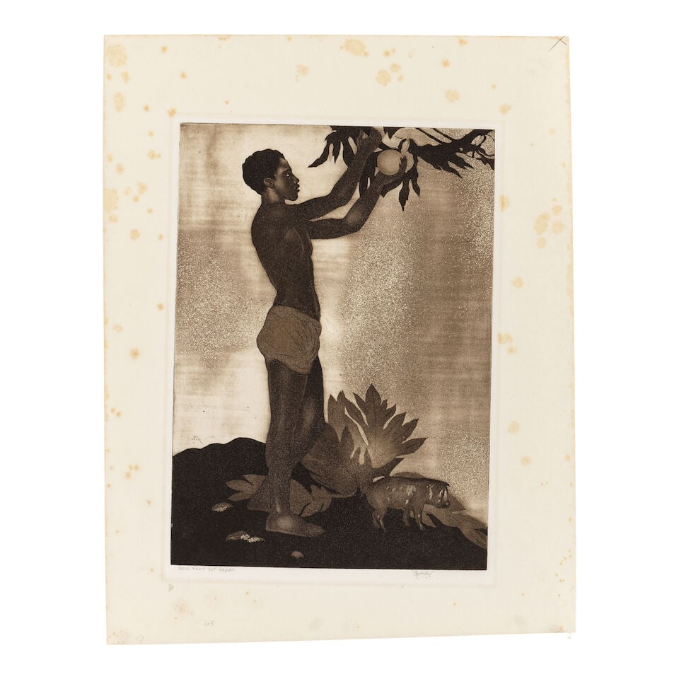 John Melville Kelly (1879-1962); Mokihana. Hawaii; Bread Fruit Boy, Hawaii; - 2
