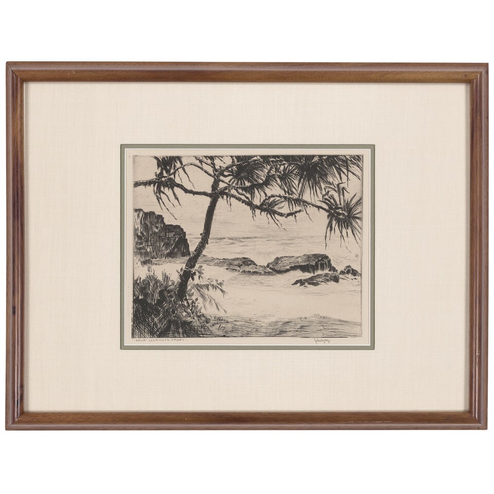 John Melville Kelly (1879-1962); Kauai Coconuts, Hawaii; - 2