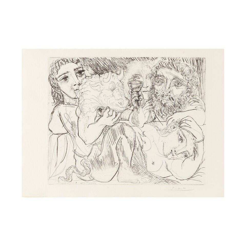 D'APRÈS PABLO PICASSO (1881-1973) Ensemble incomplet de la suite Vollard, 1992 Ensemble inc... - 7