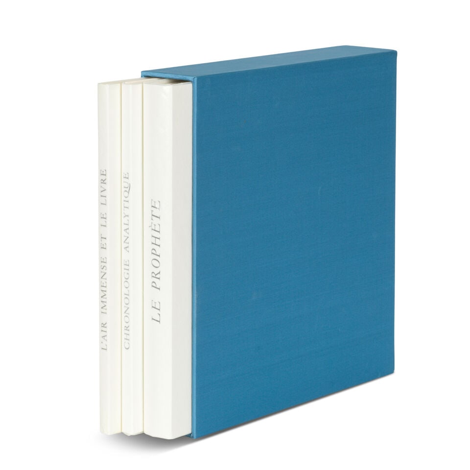 ZAO WOU-KI (1920-2013) Le prophète, 1992 (Agerup, 356)Ouvrage intitulé 'Le Prophè... - 2