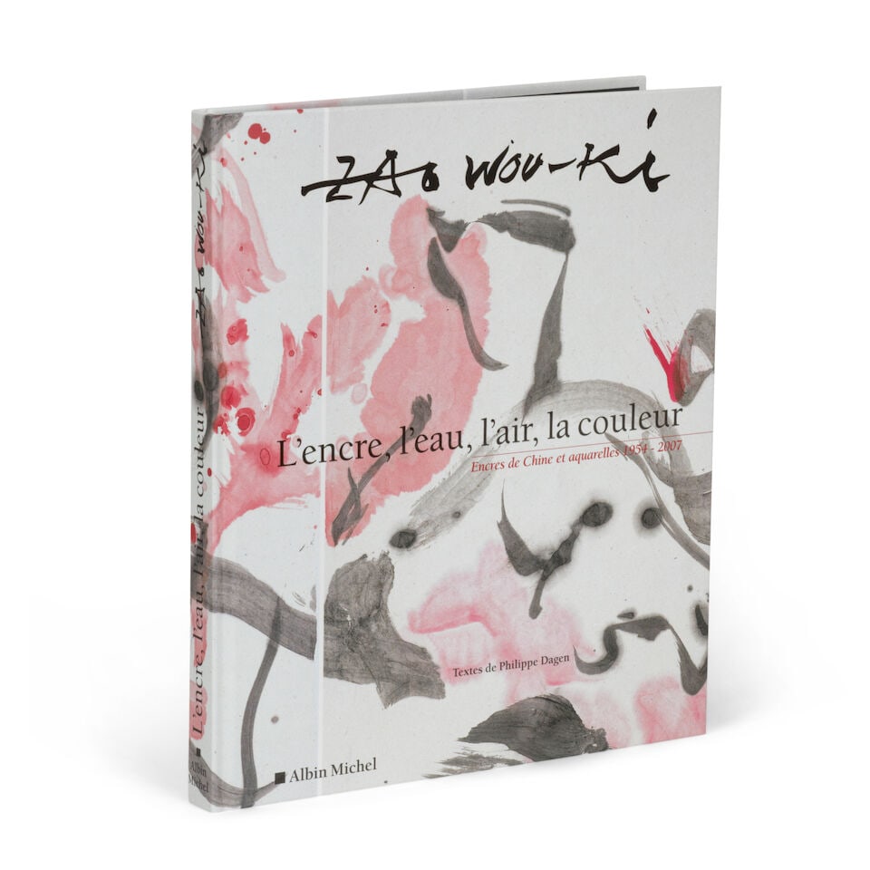 ZAO WOU-KI (1920-2013) L'encre, l'eau, l'air, la couleur, 2008 Impression pigmentaire en noir su... - 3