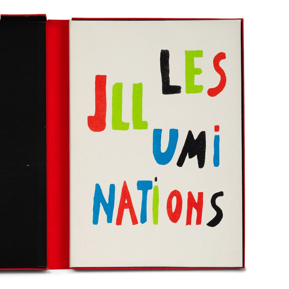 SONIA DELAUNAY (1885-1979) ET ARTHUR RIMBAUD (1854-1891) Les Illuminations Paris, Jacques Damase... (1 of 12)