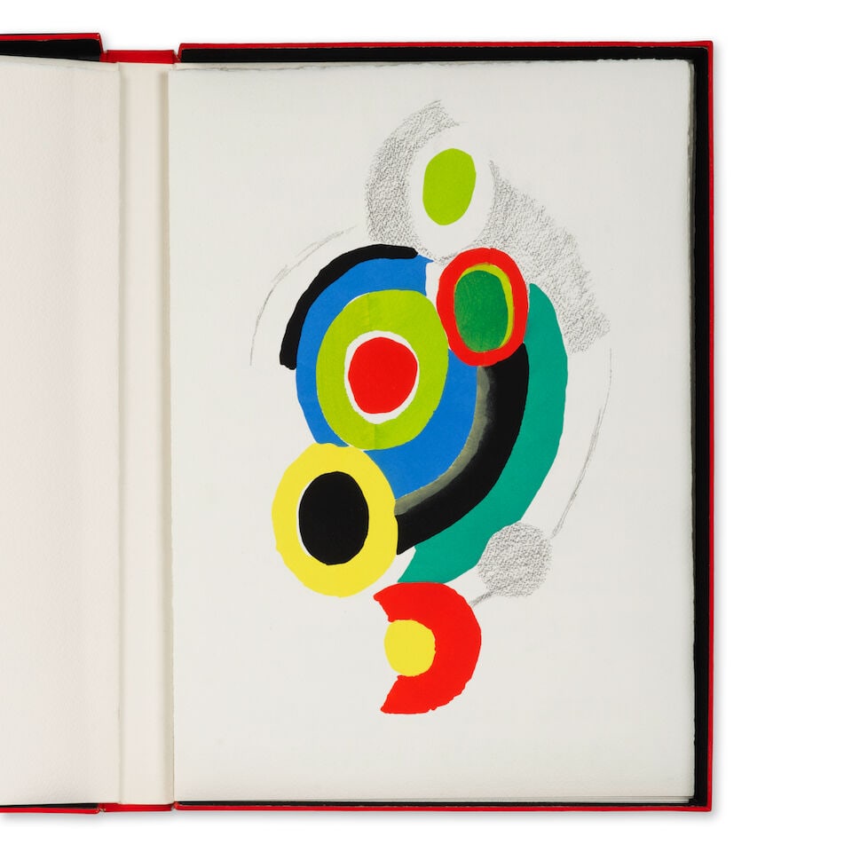 SONIA DELAUNAY (1885-1979) ET ARTHUR RIMBAUD (1854-1891) Les Illuminations Paris, Jacques Damase... - 2