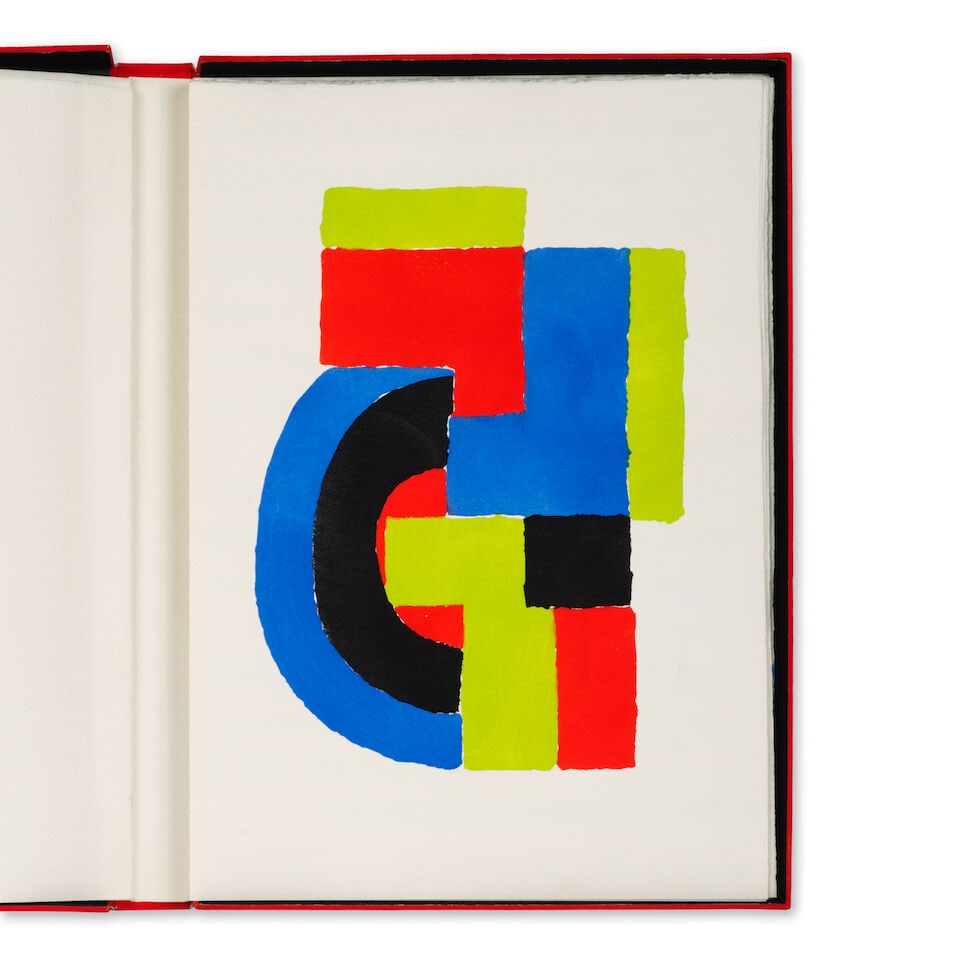 SONIA DELAUNAY (1885-1979) ET ARTHUR RIMBAUD (1854-1891) Les Illuminations Paris, Jacques Damase... - 6