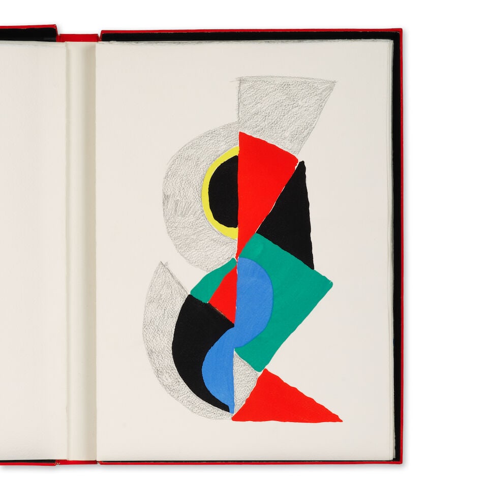 SONIA DELAUNAY (1885-1979) ET ARTHUR RIMBAUD (1854-1891) Les Illuminations Paris, Jacques Damase... - 8