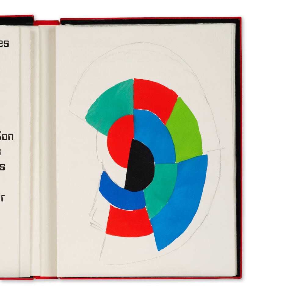 SONIA DELAUNAY (1885-1979) ET ARTHUR RIMBAUD (1854-1891) Les Illuminations Paris, Jacques Damase... - 9