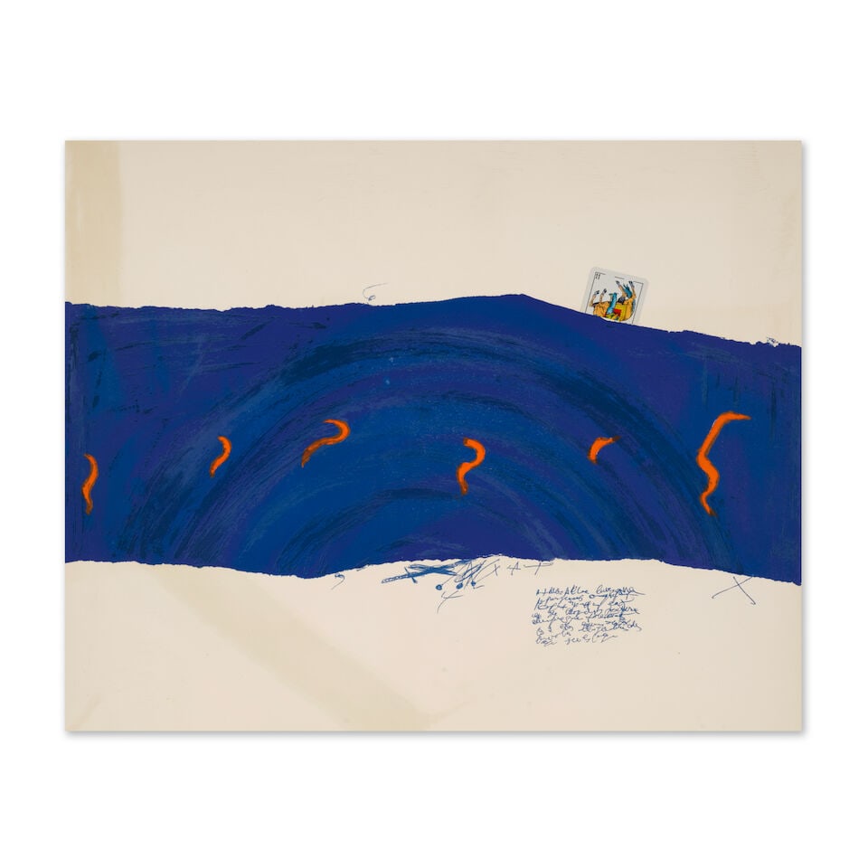 ANTONI TÀPIES (1923-2012) Cartes per a la Teresa, 1974 (Galfetti, 410 à 475)Grand in-f... - 5
