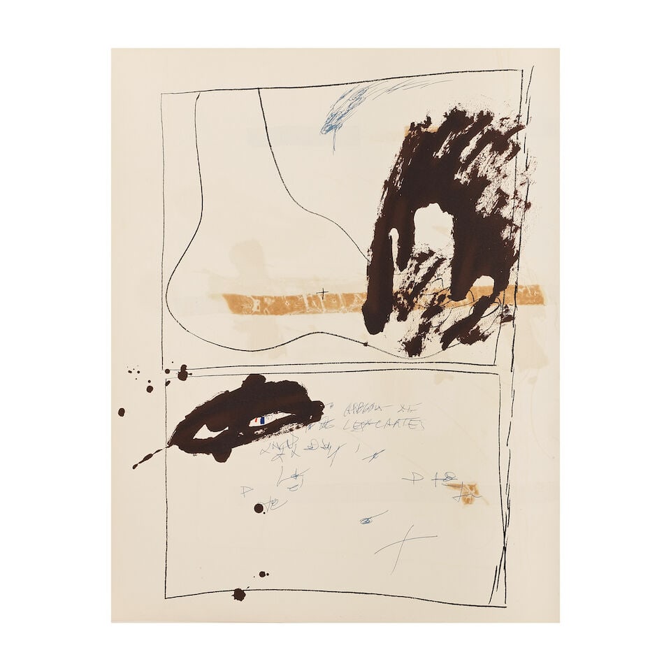 ANTONI TÀPIES (1923-2012) Cartes per a la Teresa, 1974 (Galfetti, 410 à 475)Grand in-f... - 7