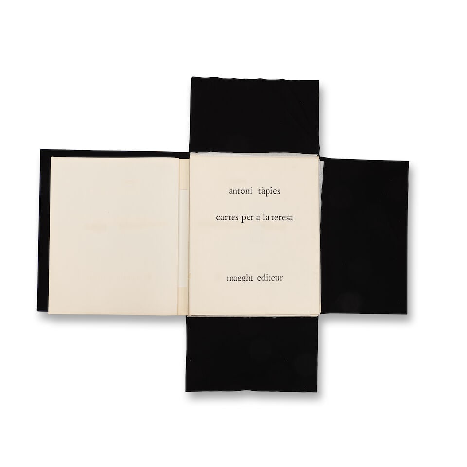 ANTONI TÀPIES (1923-2012) Cartes per a la Teresa, 1974 (Galfetti, 410 à 475)Grand in-f... - 9
