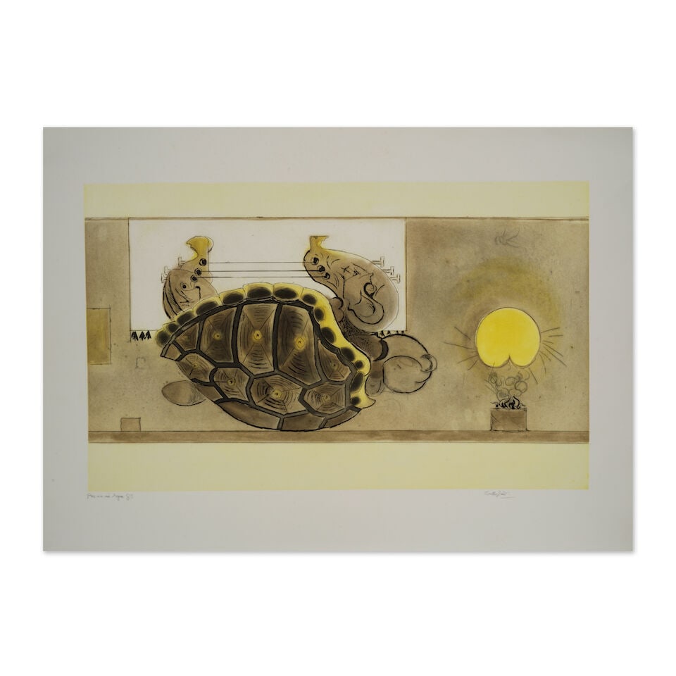 GRAHAM SUTHERLAND (1903-1980) Apollinaire Le Bestiaire ou cortège d'orphée, 1978-9 Por... - 6