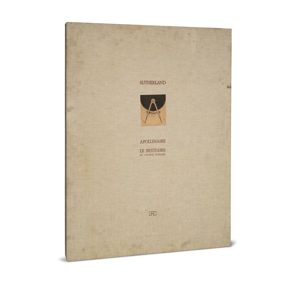 GRAHAM SUTHERLAND (1903-1980) Apollinaire Le Bestiaire ou cortège d'orphée, 1978-9 Por... - 8