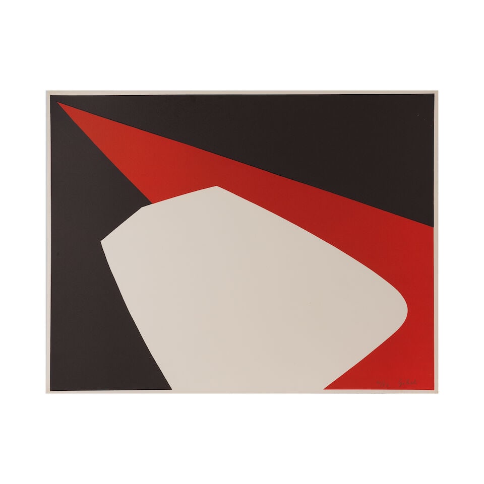 EMILE GILIOLI (1911-1977) Ensemble de quatre lithographies, circa 1970 Quatre épreuves en c... - 2