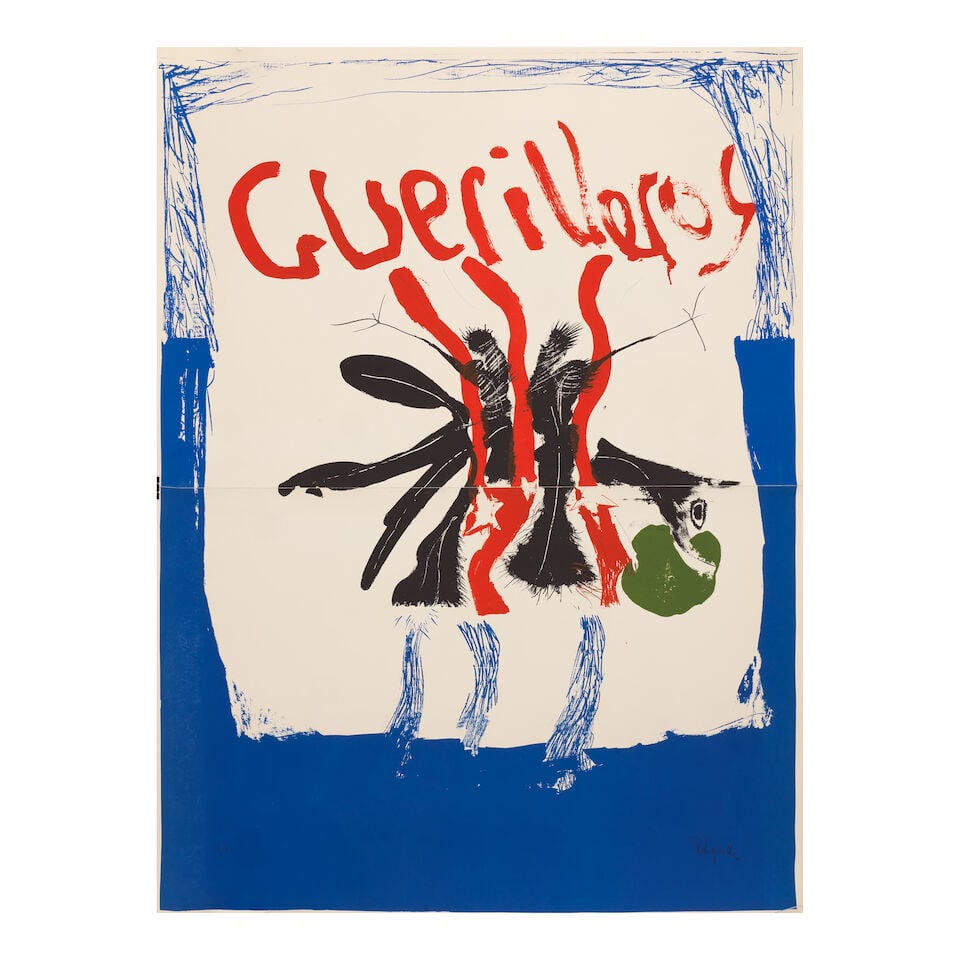 PAUL REBEYROLLE (1926-2005) Guerilleros, 1969 Lithographie en couleurs sur Chiffon de Mandeure S... (1 of 1)