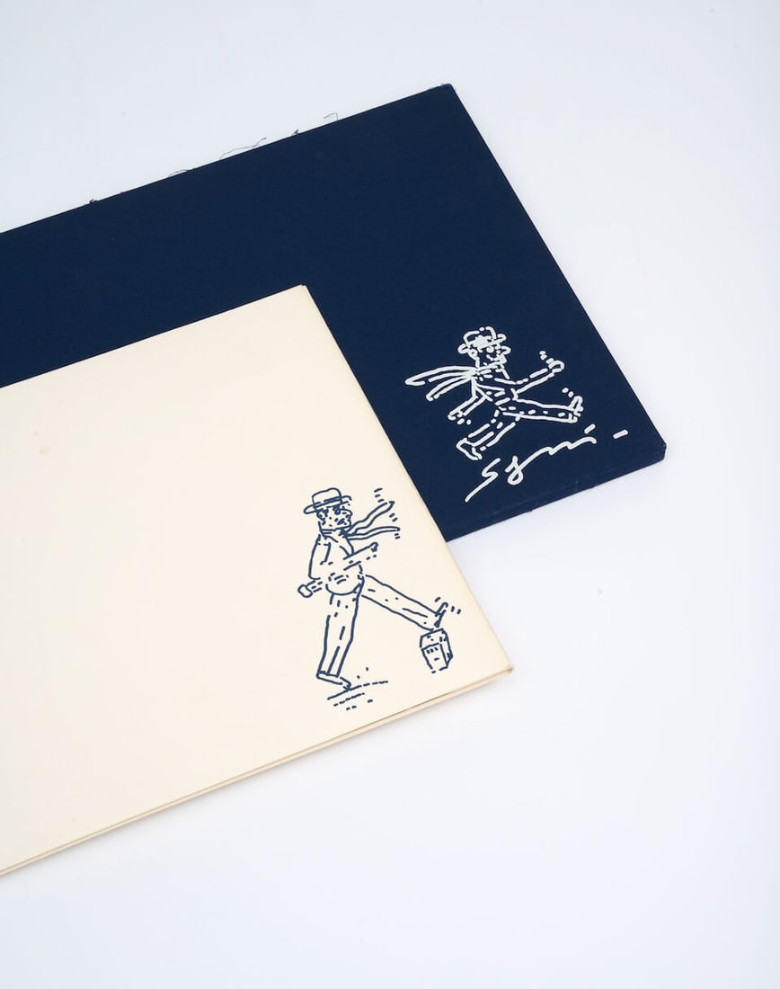 ANTONIO SEGUÍ (1934-2022) Le Froid bleu des contre-nuits, 1990 Ouvrage illustré compre... - 2