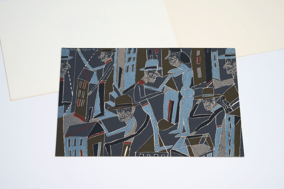 ANTONIO SEGUÍ (1934-2022) Le Froid bleu des contre-nuits, 1990 Ouvrage illustré compre... - 4