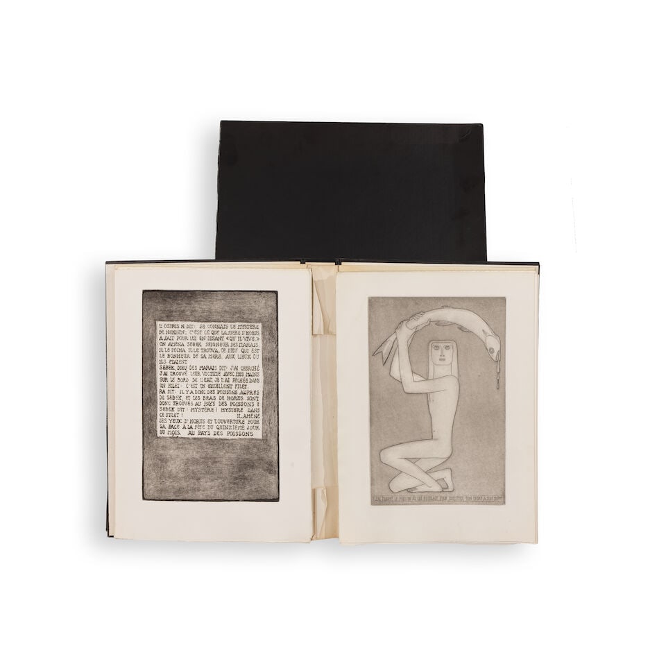 ANTON PRINNER (1902-1983) Le Livre des morts des anciens égyptiens, 1948 Ouvrage compos... - 3