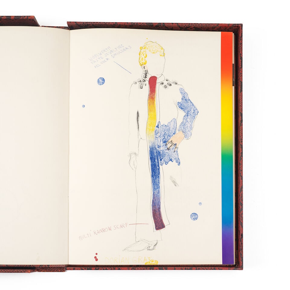 JIM DINE (NE EN 1935) ET OSCAR WILDE (1854-1900) The picture of Dorian Gray, 1968 (Mikro, 47 A-J...: JIM DINE (NE EN 1935) ET OSCAR WILDE (1854-1900) The picture of Dorian Gray, 1968 (Mikro, 47 A-J) Volume, Grand in-4° (446 x 310), sous couverture recouverte de cuir et emboîtage
