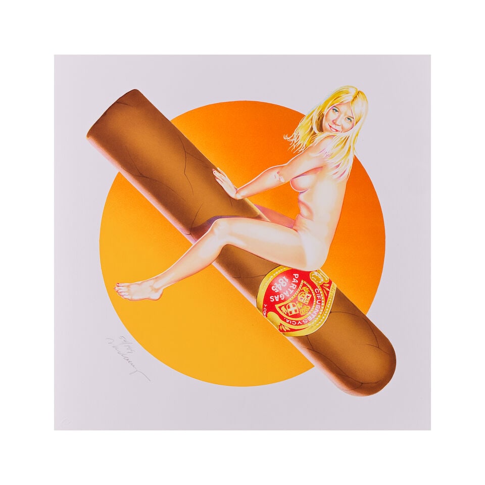 MEL RAMOS (1935-2018) Hav-A-Havana #3, 1999 (Zwingenberger, GL 1-99)Lithographie en couleursSign...: MEL RAMOS (1935-2018) Hav-A-Havana #3, 1999 (Zwingenberger, GL 1-99) Lithographie en couleurs Signée et justifiée 54/199 Editée par la galerie Ernst Hilger, Vienne Imprimée par
