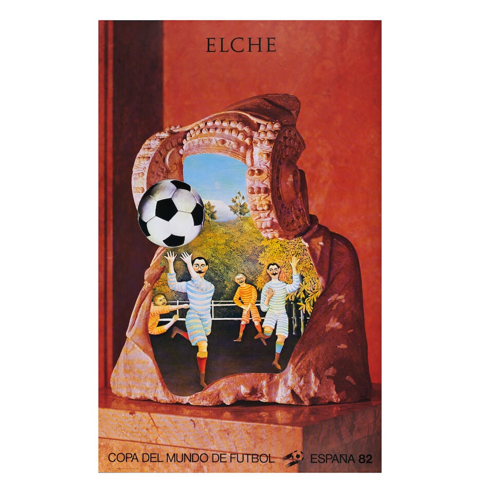 MUNDIAL 82 Coupe du Monde de Football Espagne 1982 Portfolio comprenant les 15 affiches officiel... - 14