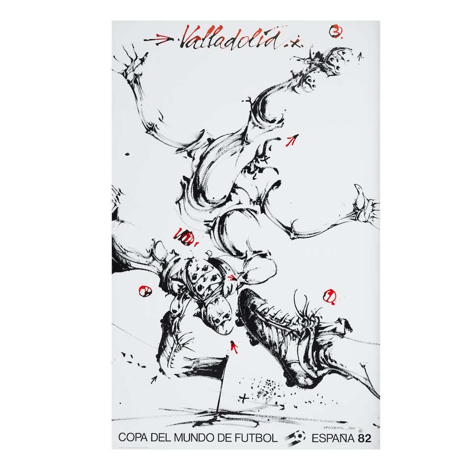 MUNDIAL 82 Coupe du Monde de Football Espagne 1982 Portfolio comprenant les 15 affiches officiel... - 6