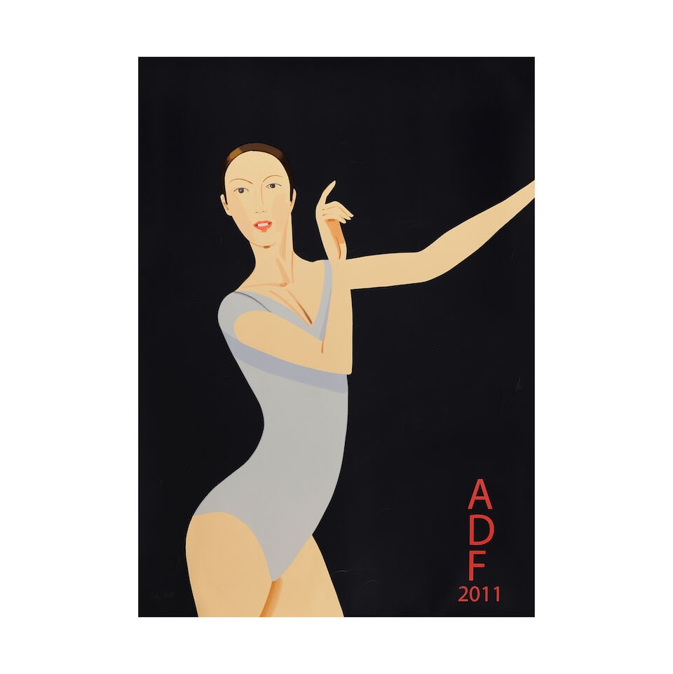 ALEX KATZ (NE EN 1927) Sarah, American Dance Festival 2011 Poster, 2011 (Cantz, 498)Sérig...: ALEX KATZ (NE EN 1927) Sarah, American Dance Festival 2011 Poster, 2011 (Cantz, 498) Sérigraphie en couleurs Edition limitée à 300 exemplaires, dont uniquement 100