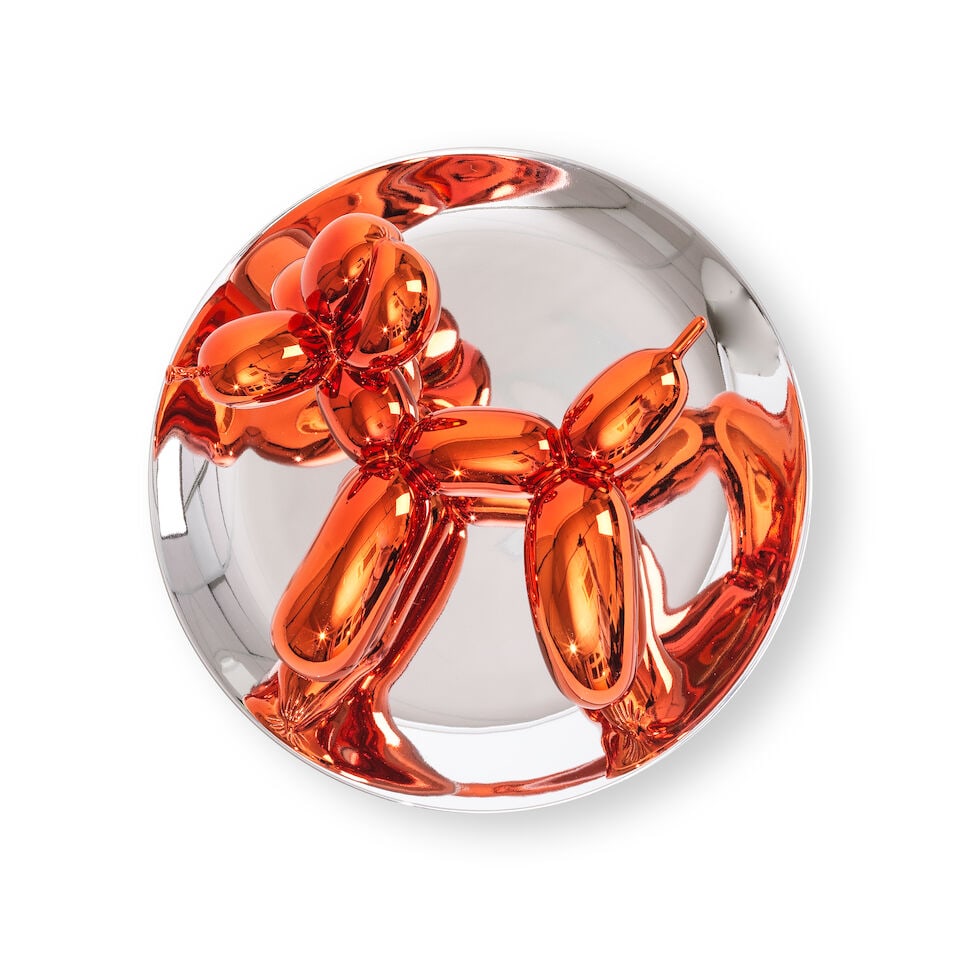 JEFF KOONS (NE EN 1955) Balloon dog (orange), 2015 Sculpture en porcelaine de Limoges Signé... - 3