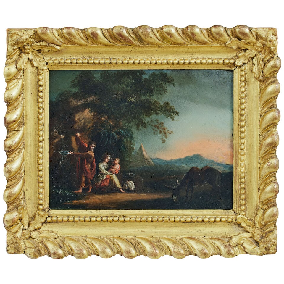 North Italian School, (Late 17th Century) Rest on the Flight into Egypt - 2