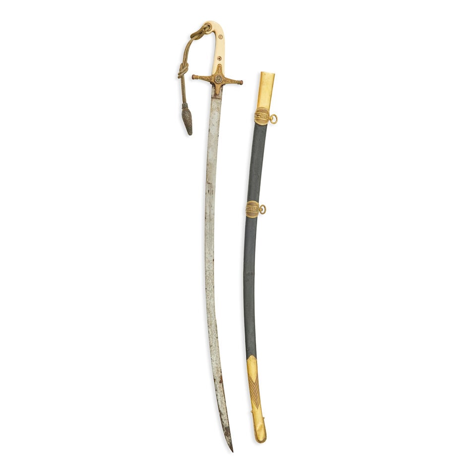 An Edward VII 1831 Pattern Lord Lieutenant's Mameluke-hilted sabre - 2