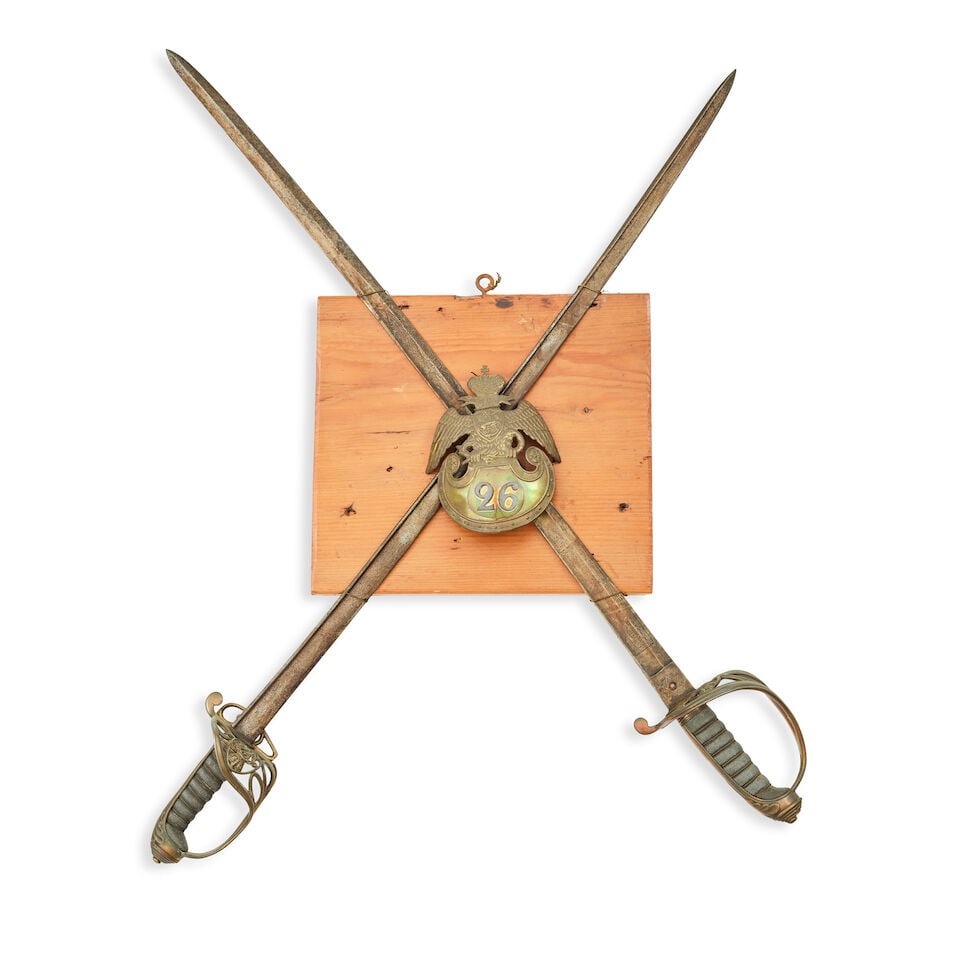 An 1845 Pattern Presentation Infantry Officer's sword: An 1845 Pattern Presentation Infantry Officer's sword By Henry Wilkinson, London, No. 6626, dated 1855 Of regulation pattern, the blade with presentation inscription 'Lieutenant Colonel E. M. Maxwell 
