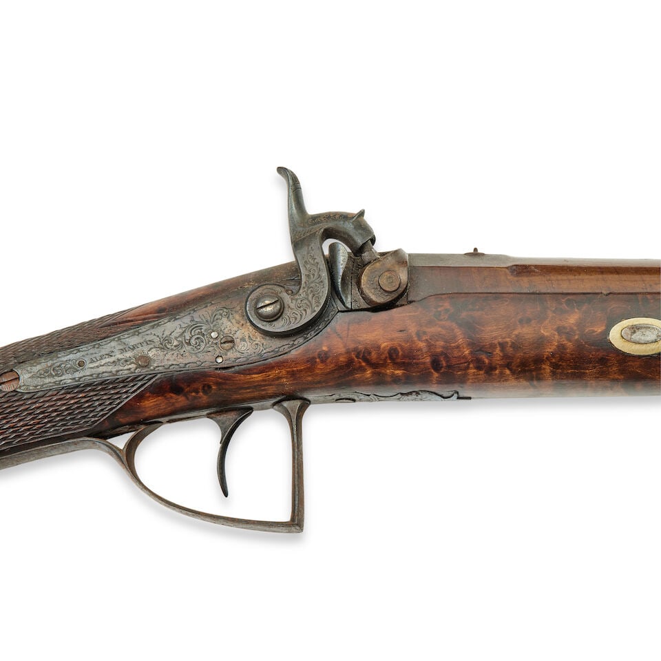A Scottish 12-bore percussion sporting gun - 3