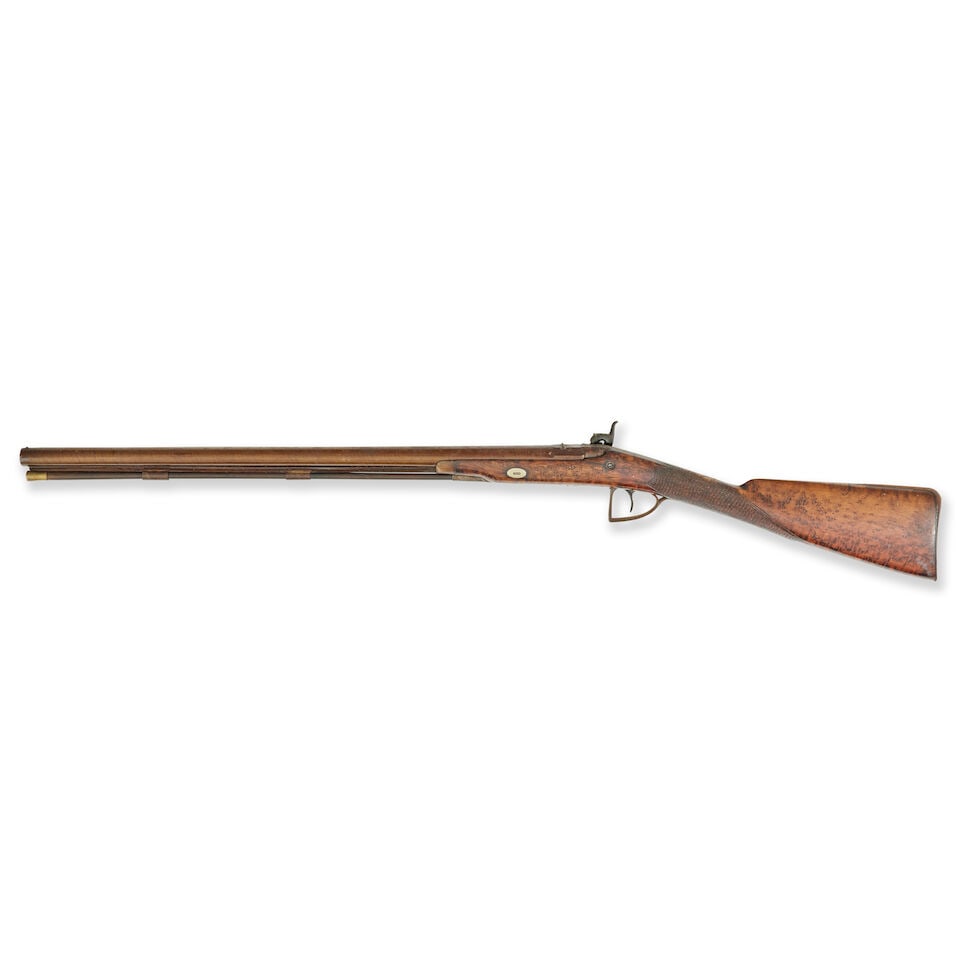 A Scottish 12-bore percussion sporting gun - 4