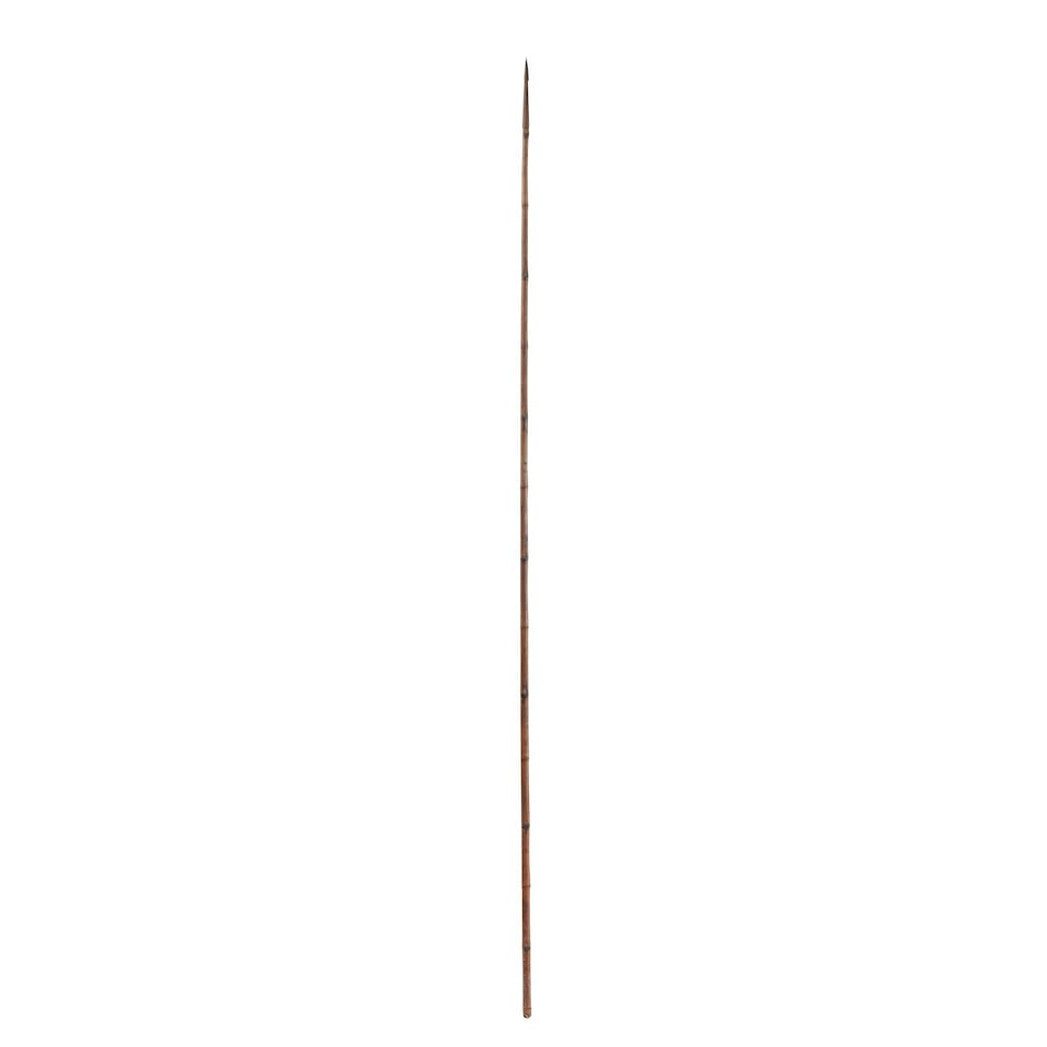 A hardwood pole staff of Sir William Maxwell of Monreith - 6