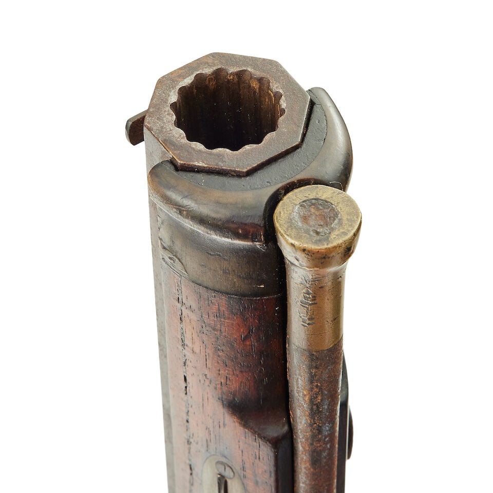 A Swiss percussion target rifle (Schuetzen) - 2