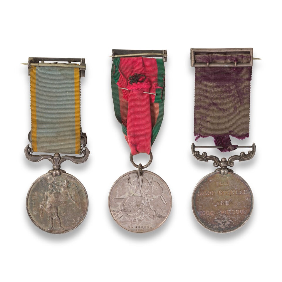 The Three medals to Private J. Mason, Grenadier Guards, - 2
