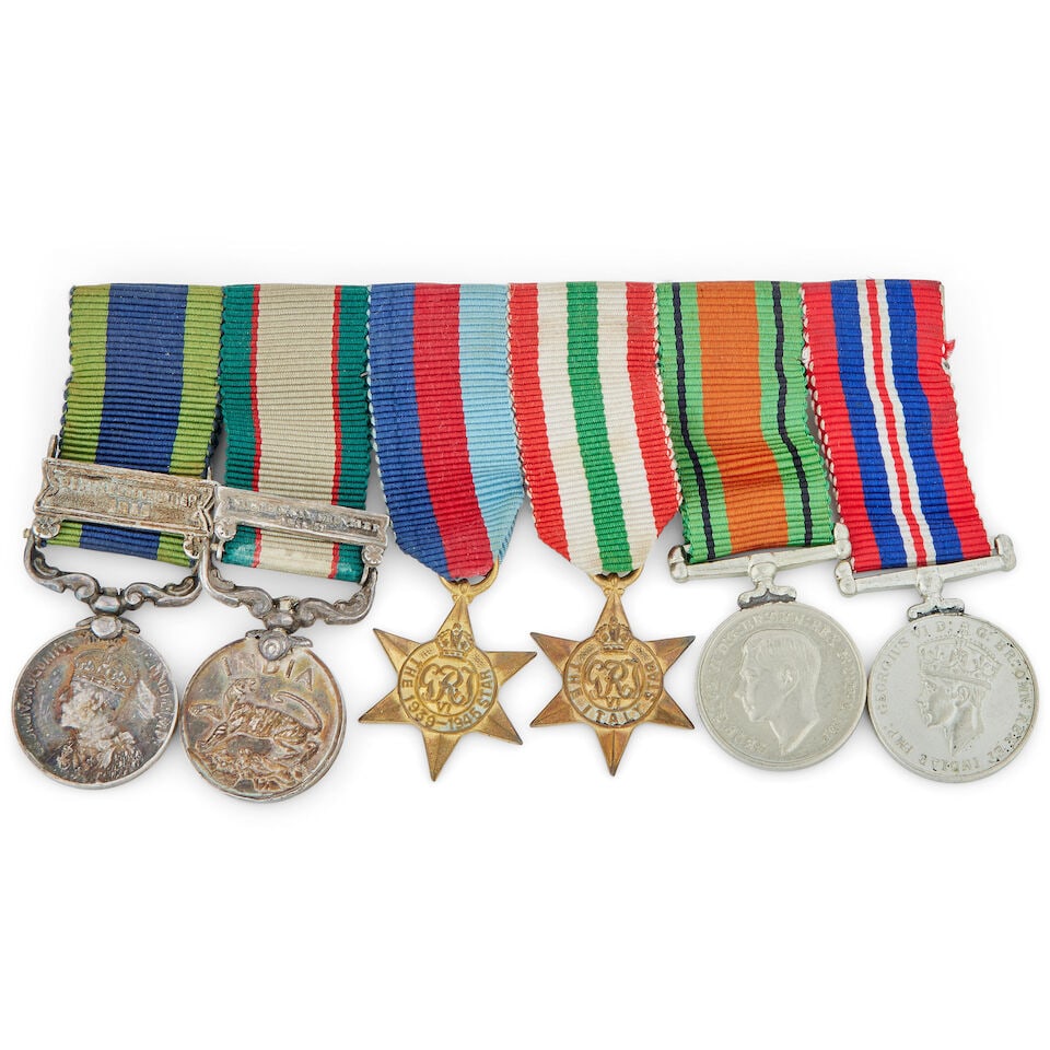 The group of Four medals to Lieutenant E. Maxwell, Argyll and Sutherland Highlanders, - 3