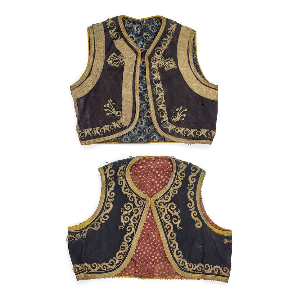 A selection of late 19th century Greek or Turkish dress (6) - 6