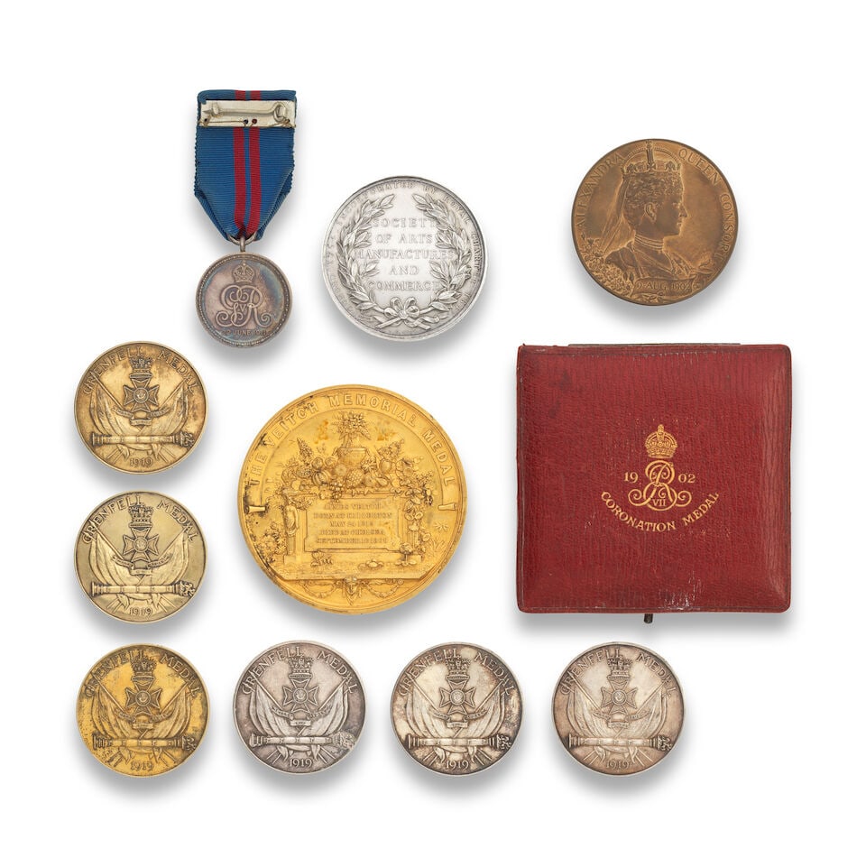 An assortment of Prize Medals and Royal medals, - 2