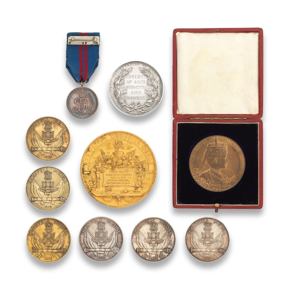 An assortment of Prize Medals and Royal medals, - 3