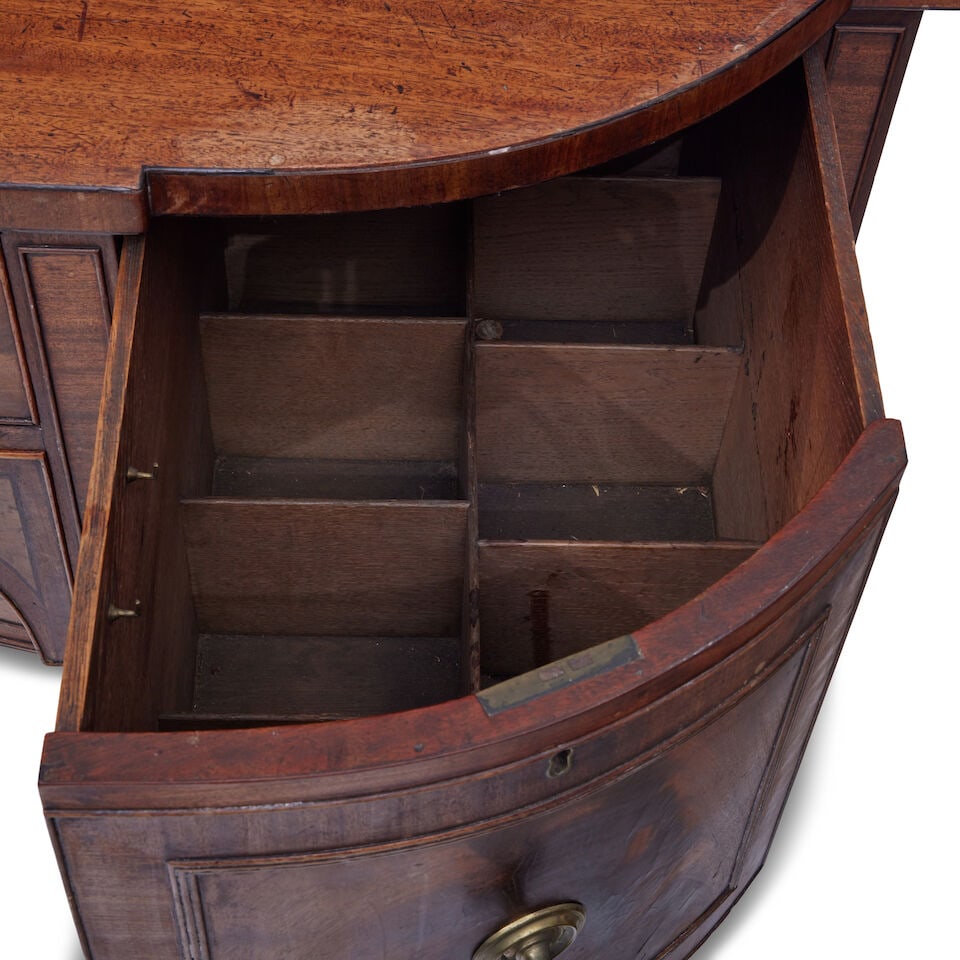 A George III mahogany stage back sideboard Scottish, third quarter 18th century - 3
