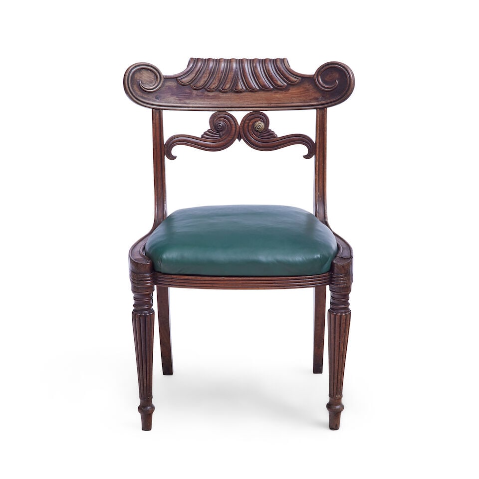 A Regency mahogany chairEarly 19th century - 2