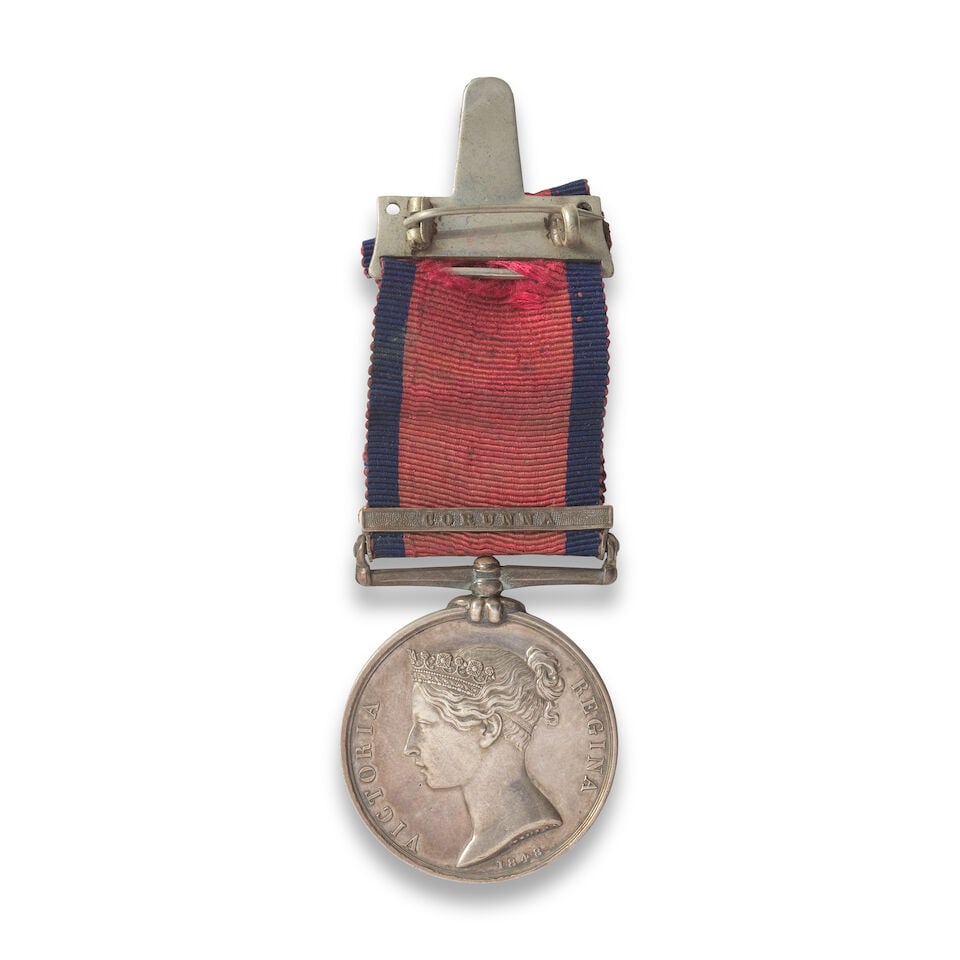 Military General Service Medal 1793-1814,: Military General Service Medal 1793-1814, 1 clasp, Corunna (P. Brady, R. Arty Drivers.), Very fine. (1) Footnotes: Private Philip Brady is confirmed on the roll for the medal and clasp. For further