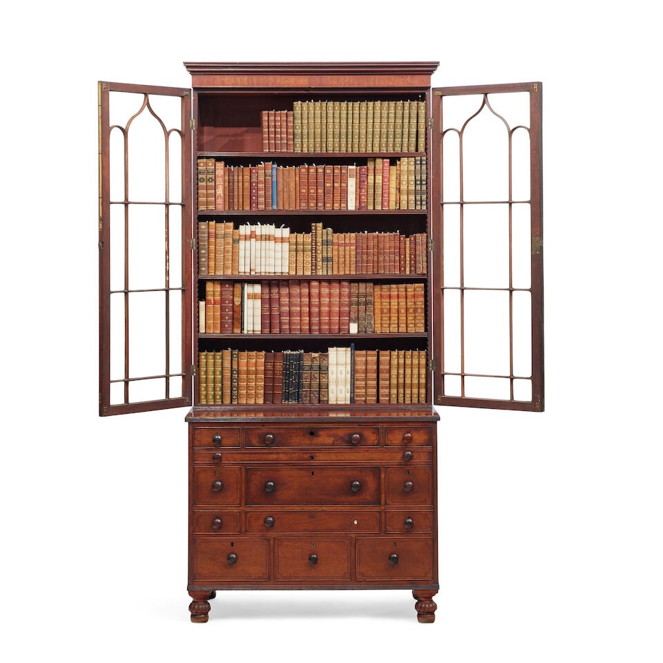 A George III mahogany bookcase Early 19th century - 2