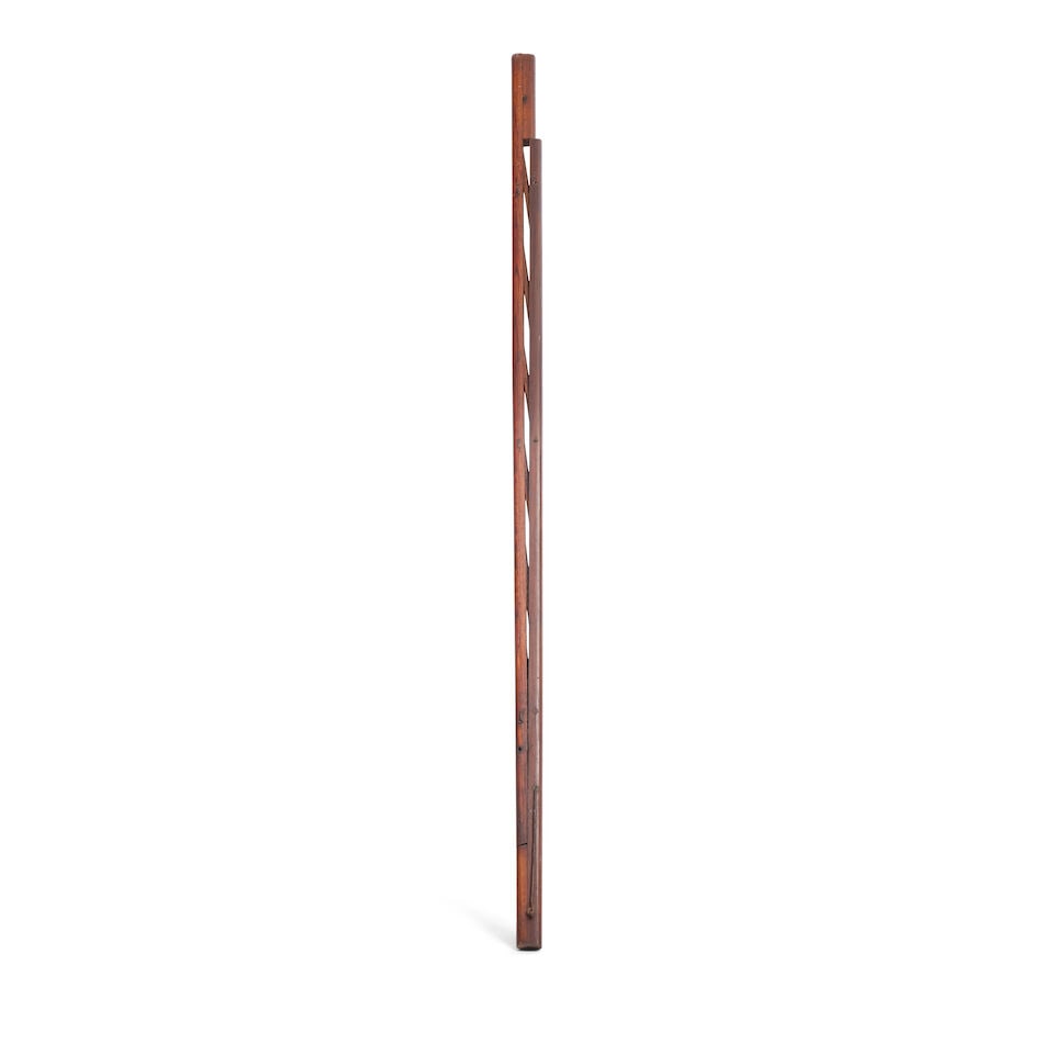 A Victorian pine library pole ladder Late 19th century, in the manner of Samuel Taylor - 2