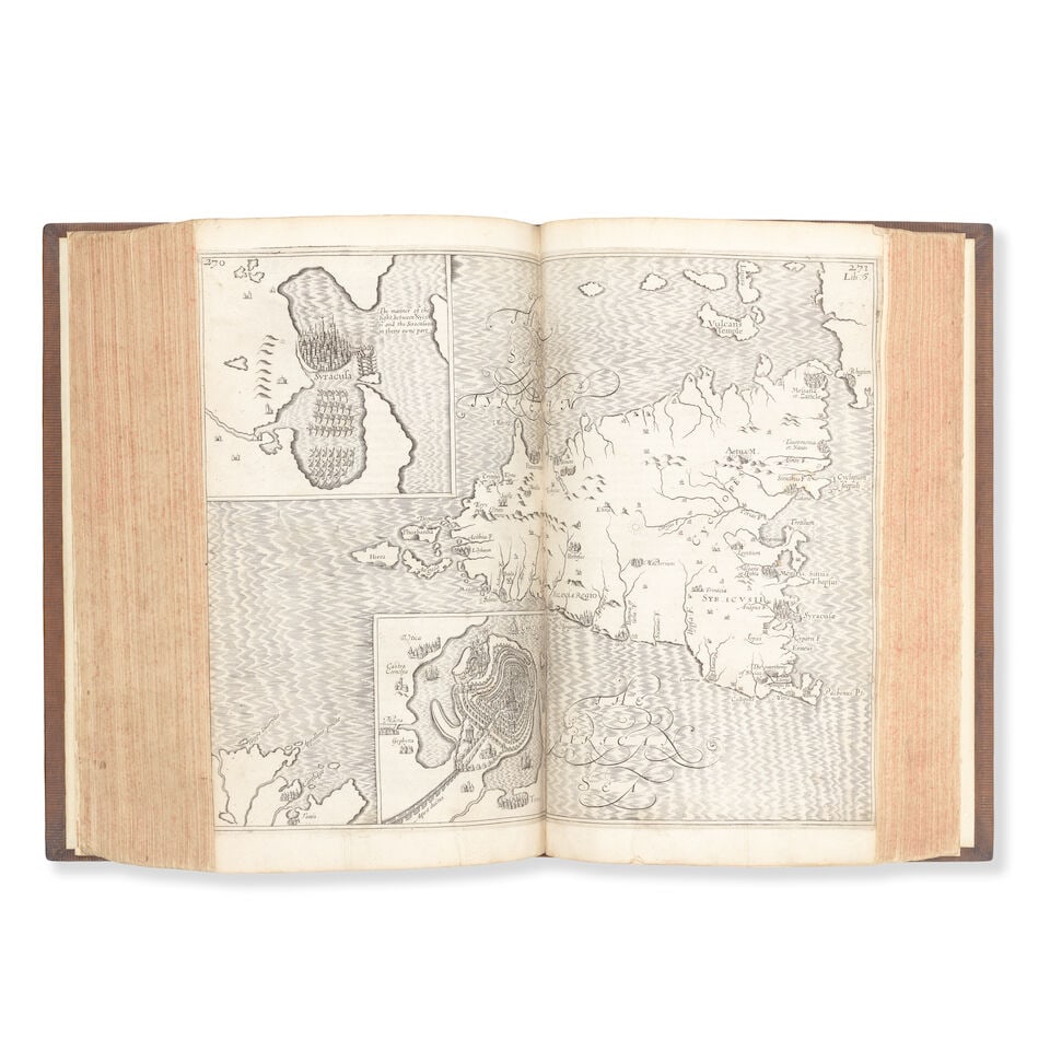 RALEIGH (WALTER) The History of the World in Five Bookes, William Jaggard for Walter Burre, 1614... - 4