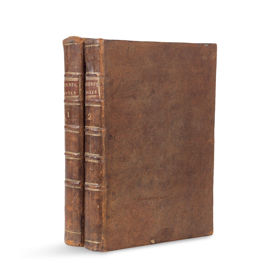 HUTCHESON (FRANCIS) A System of Moral Philosophy, 2 vol., FIRST EDITION, Glasgow, R. and A. Fou... - 2