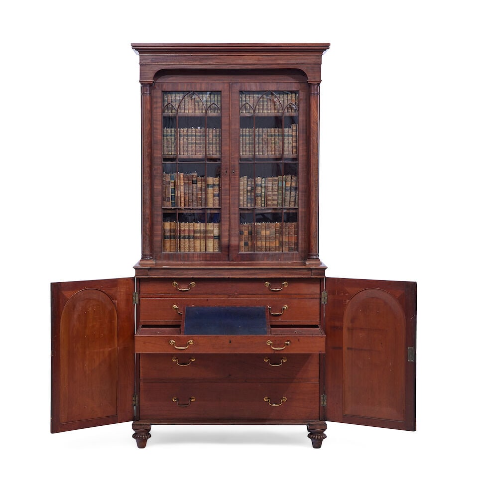 A William IV mahogany bookcase Early 19th century, attributable to Gillows - 3