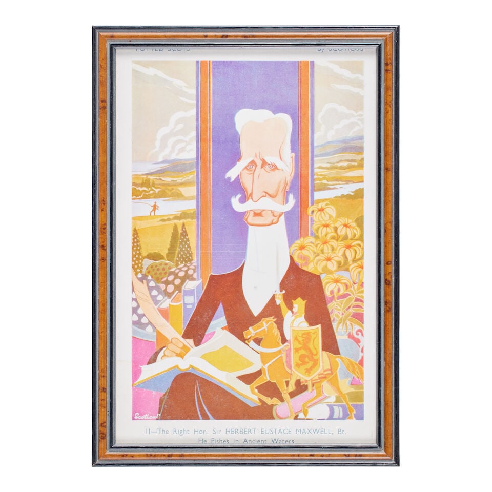 A 'Spy' Vanity Fair print of Herbert Maxwell 'Wigtownshire', from the publication dated Sept 28t... - 13