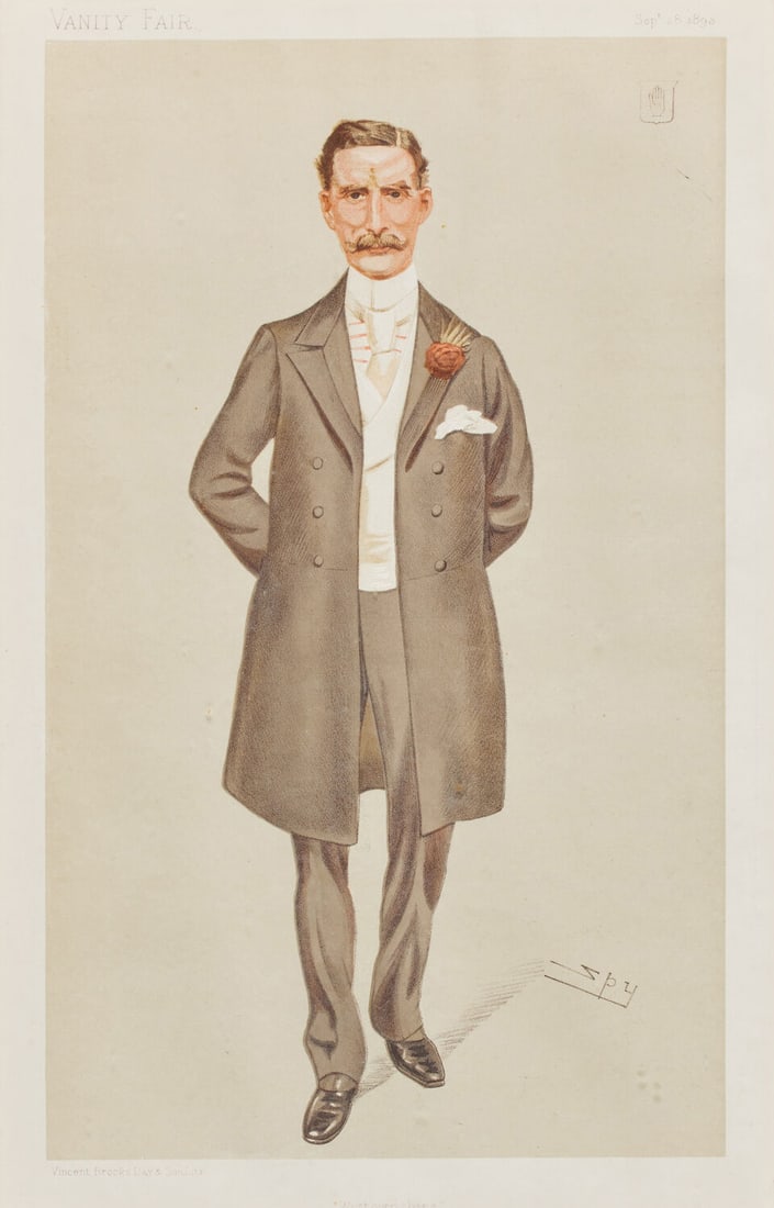 A 'Spy' Vanity Fair print of Herbert Maxwell 'Wigtownshire', from the publication dated Sept 28t... - 3
